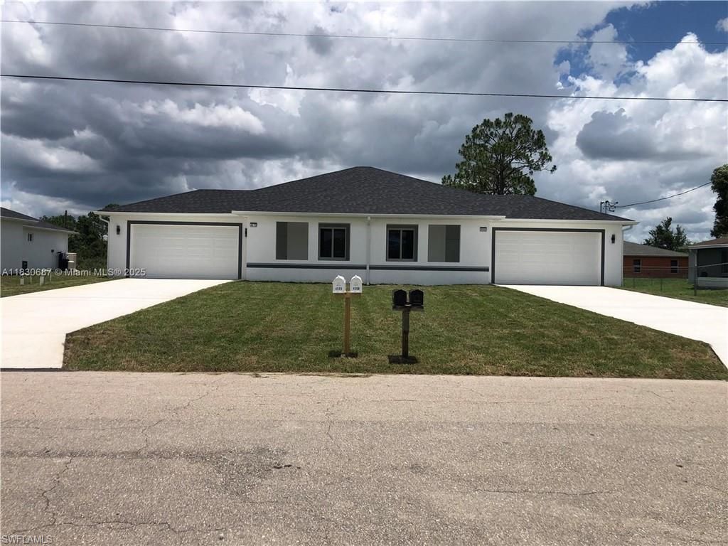 4568/4570 Golfview BLVD, LEHIGH ACRES, FL 33973 — exterior