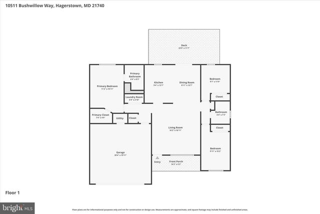 10511 BUSHWILLOW WAY, Hagerstown, MD 21740