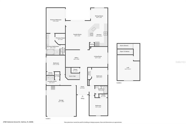 2708 VALENCIA GROVE DRIVE, Valrico, FL 33596