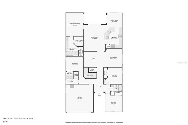 2708 VALENCIA GROVE DRIVE, Valrico, FL 33596