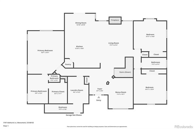 1747 Islehurst Lane, Monument, CO 80132
