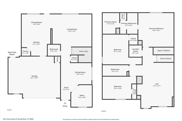 2531 St. James PL, Round Rock, TX 78665