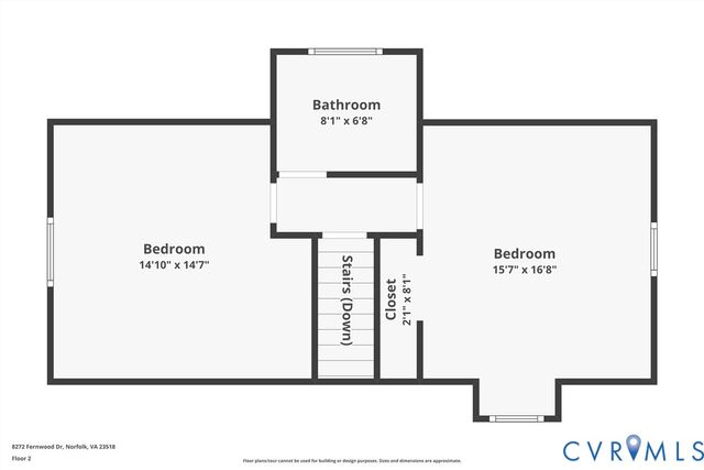 8272 Fernwood Dr, Norfolk, VA 23513