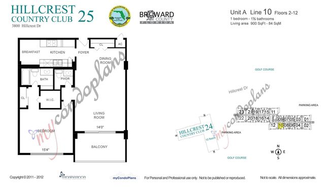 3800 Hillcrest Drive 310, Hollywood, FL 33021