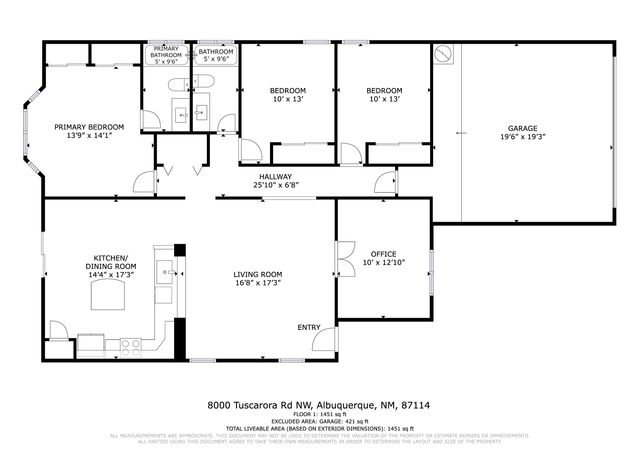 8000 Tuscarora Road NW, Albuquerque, NM 87114