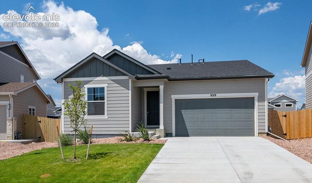 9319 Golden Buffs Drive, Colorado Springs, CO 80925 — exterior