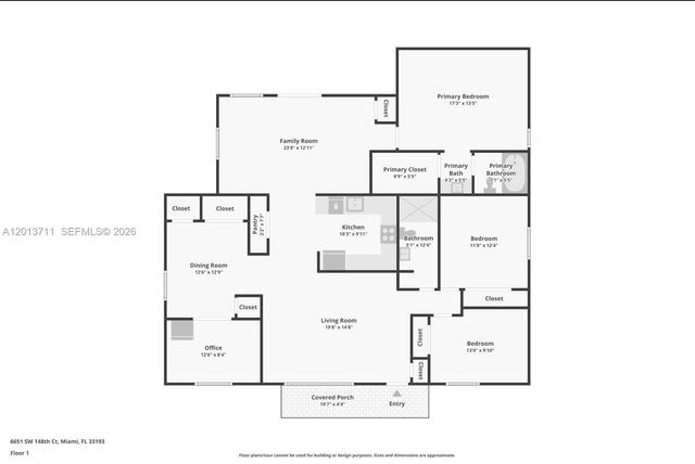 6651 SW 148th Court, Miami, FL 33193