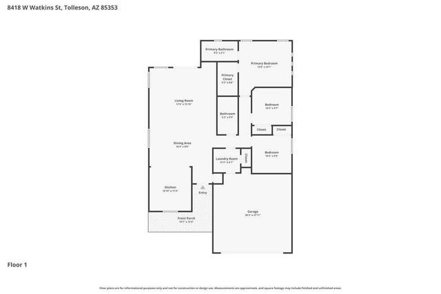 8418 W Watkins Street, Tolleson, AZ 85353