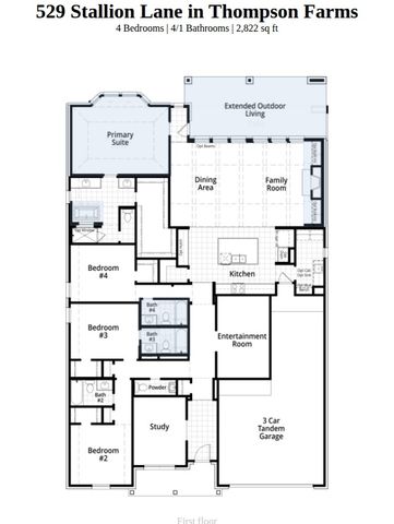 529 Stallion Lane, Van Alstyne, TX 75495