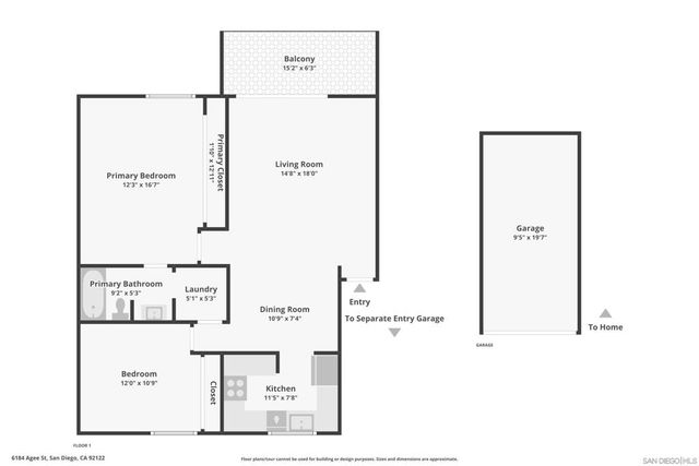 6184 Agee St 186, San Diego, CA 92122