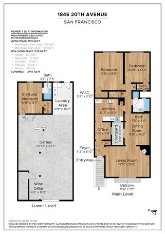 1846 20th Avenue, San Francisco, CA 94122