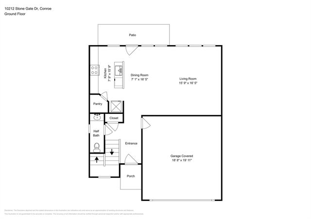10212 Stone Gate Drive, Conroe, TX 77385