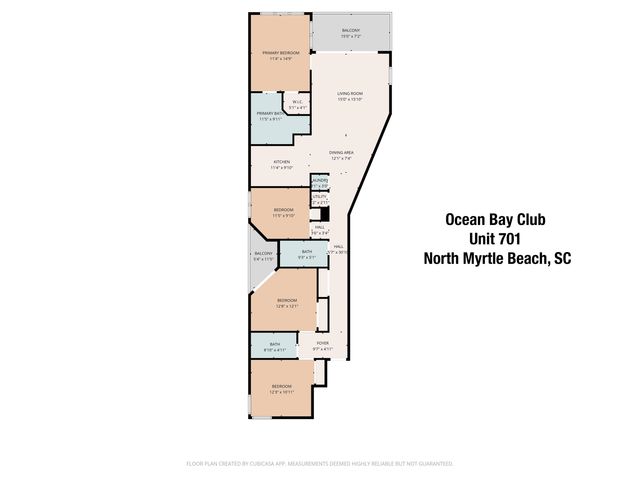 201 S Ocean Blvd Unit 701, North Myrtle Beach, SC 29582