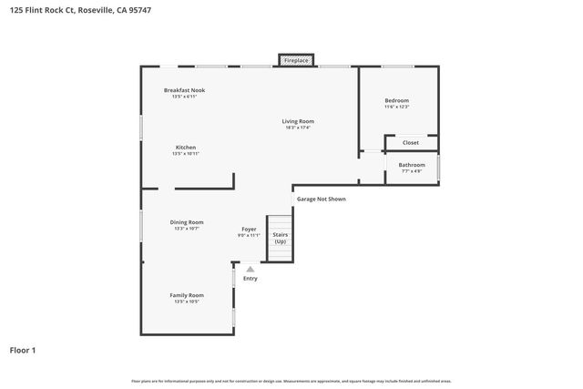 125 Flint Rock Ct, Roseville, CA 95747