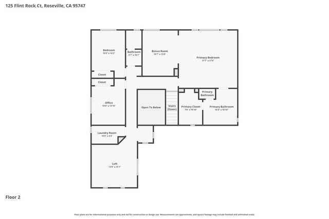 125 Flint Rock Ct, Roseville, CA 95747