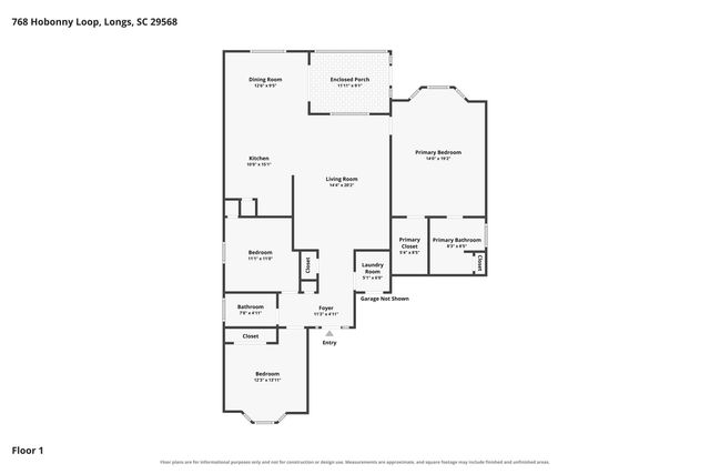 768 Hobonny Loop, Longs, SC 29568