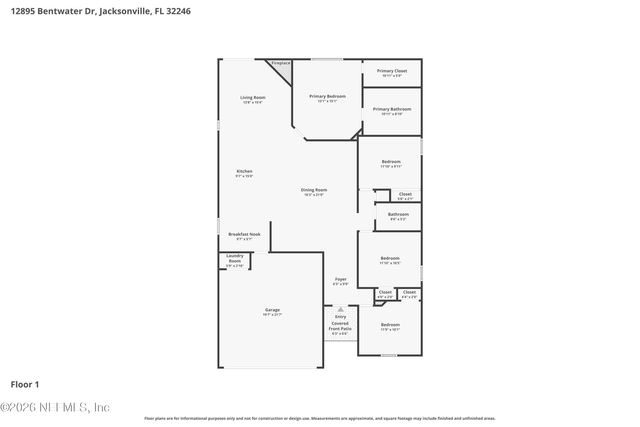 12895 BENTWATER Drive, Jacksonville, FL 32246