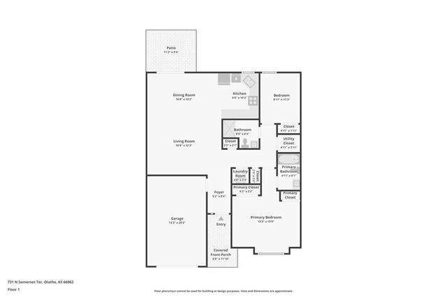 731 N Somerset Terrace, Olathe, KS 66062