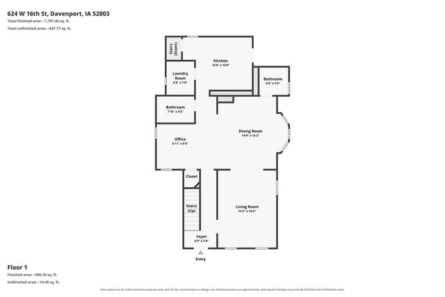 624 W 16th Street, Davenport, IA 52803