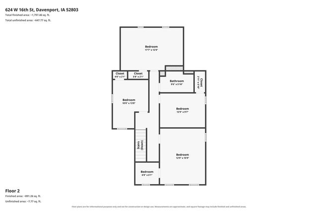 624 W 16th Street, Davenport, IA 52803