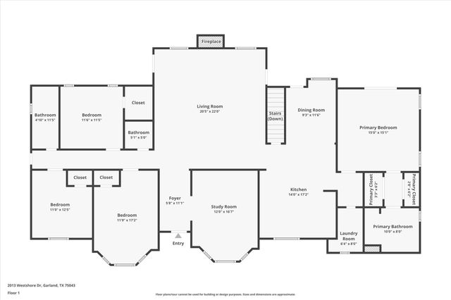 2013 Westshore Drive, Garland, TX 75043