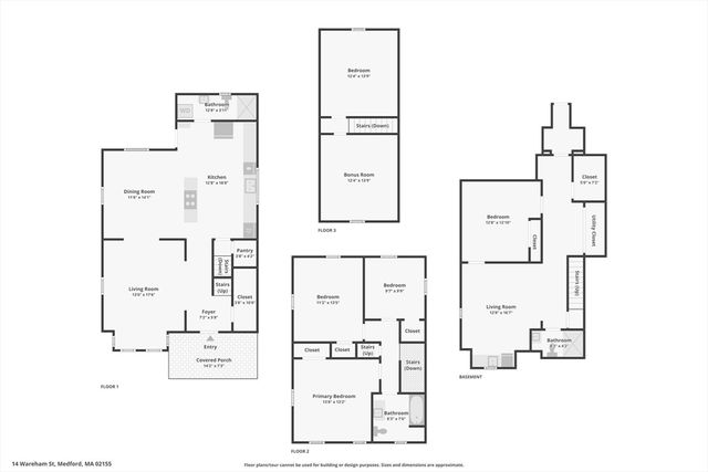 14 Wareham, Medford, MA 02155