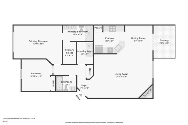 200 S Watchtower Drive, 303, Wilder, KY 41076