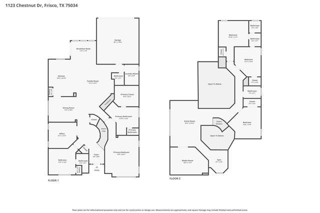 1123 Chestnut Drive, Frisco, TX 75036