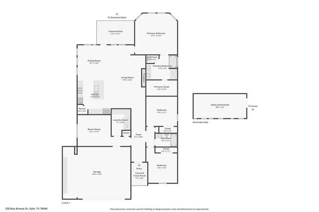 330 Bay Breeze DR, Kyle, TX 78640