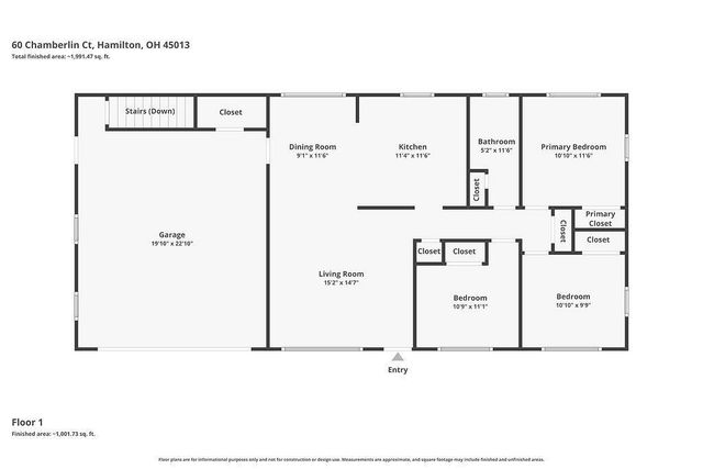 60 Chamberlin Court, Hamilton, OH 45013