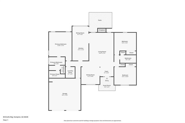 80 Knolls Ridge, Hampton, GA 30228