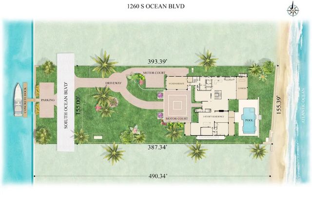 1260 S Ocean Boulevard, Manalapan, FL 33462