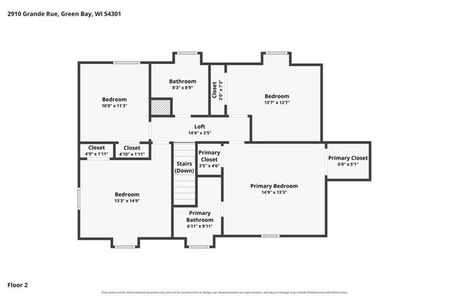 2910 GRANDE, Green Bay, WI 54301