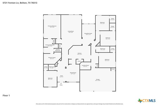 5721 Fenton Lane, Belton, TX 76513