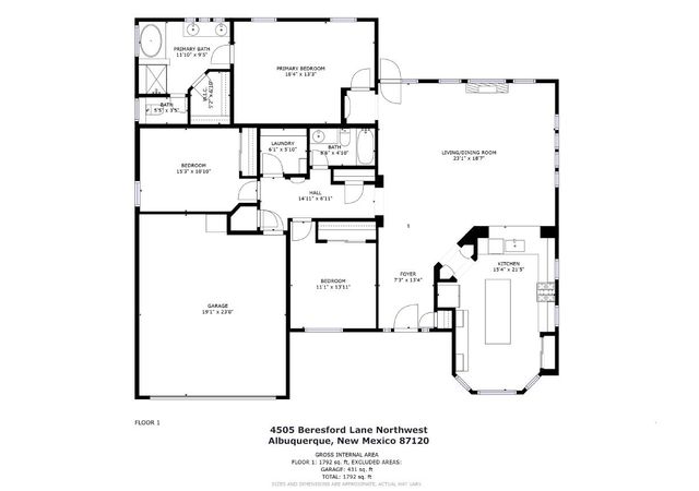 4505 Beresford Lane NW, Albuquerque, NM 87120