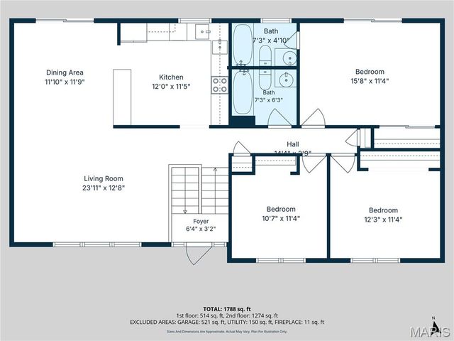 2825 Gettysburg Estates Drive, St Louis, MO 63129