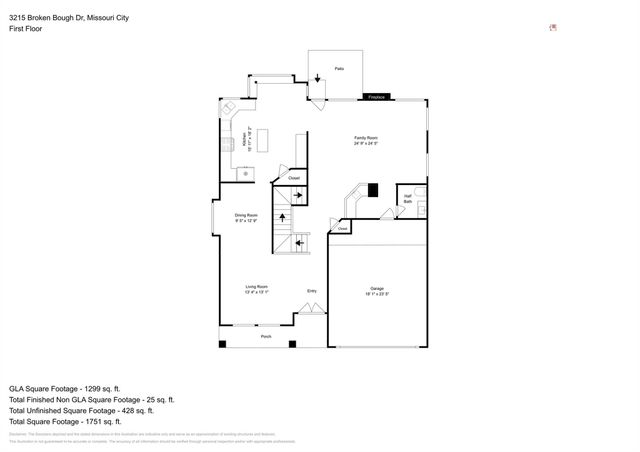 3215 Broken Bough Drive, Missouri City, TX 77459