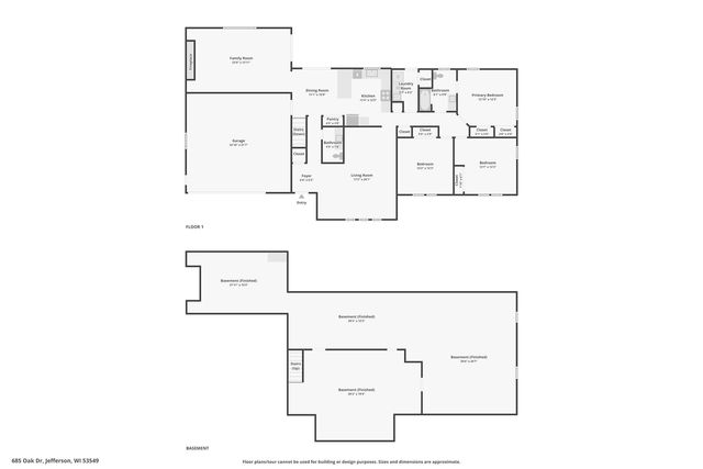 685 Oak DRIVE, Jefferson, WI 53549