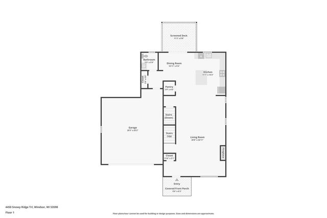 4450 Snowy Ridge Trail, Windsor, WI 53598