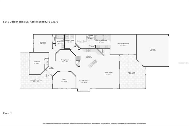 5515 GOLDEN ISLES DRIVE, Apollo Beach, FL 33572