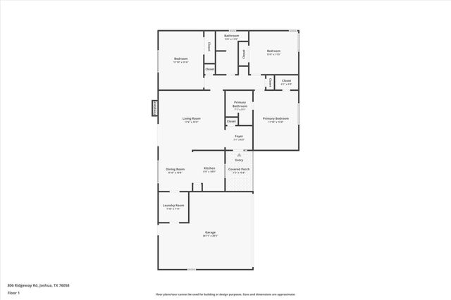 806 Ridgeway Road, Joshua, TX 76058