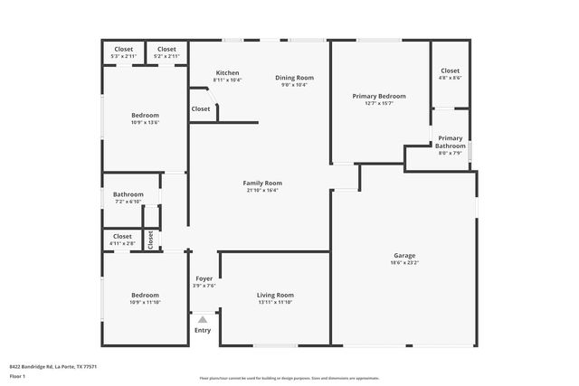 8422 Bandridge Road, La Porte, TX 77571