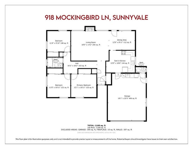 918 Mockingbird Lane, Sunnyvale, CA 94087