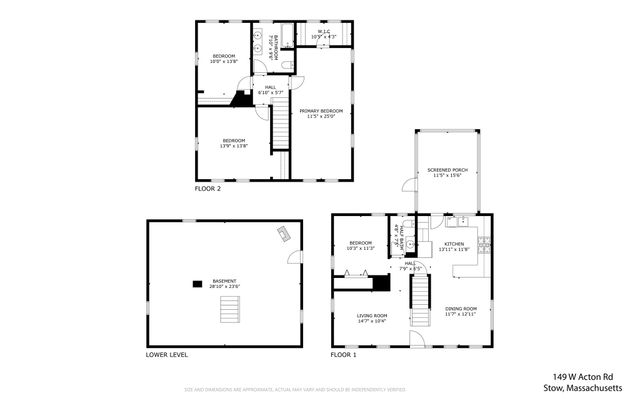 149 S. Acton, Stow, MA 01775