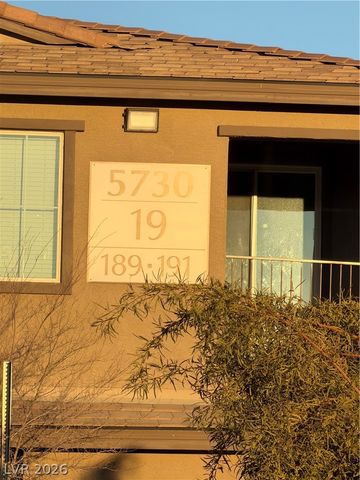 5730 Sky Pointe Drive 189, Las Vegas, NV 89130