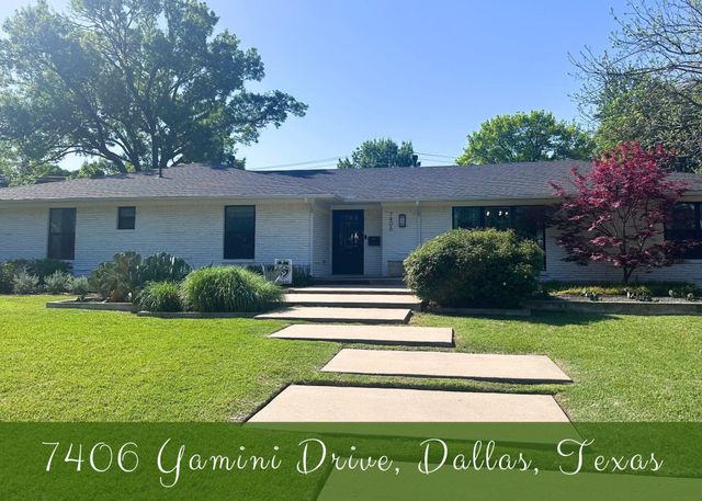 7406 Yamini Drive, Dallas, TX 75230