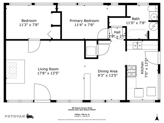 88 TEJANO CANYON Road, Sandia Park, NM 87047