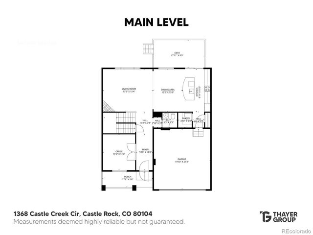 1368 Castle Creek Circle, Castle Rock, CO 80104