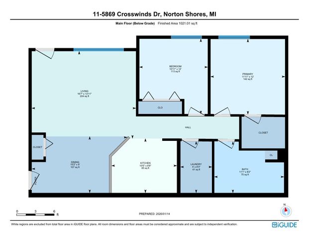 5869 Crosswinds Drive 11, Norton Shores, MI 49444