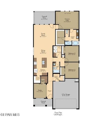 14753 CACTUS BREEZE Way, Horizon City, TX 79928